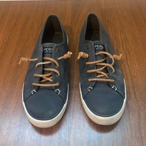 Navy Blue Sperry Women’s 9